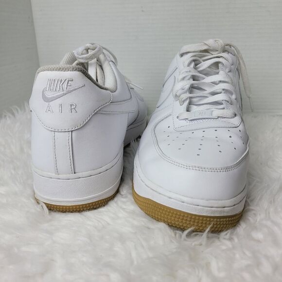 Nike Air Force 1 '07 Low 'White Gum Brown' Size 15 Casual Shoe DJ2739-100 - Picture 8 of 10